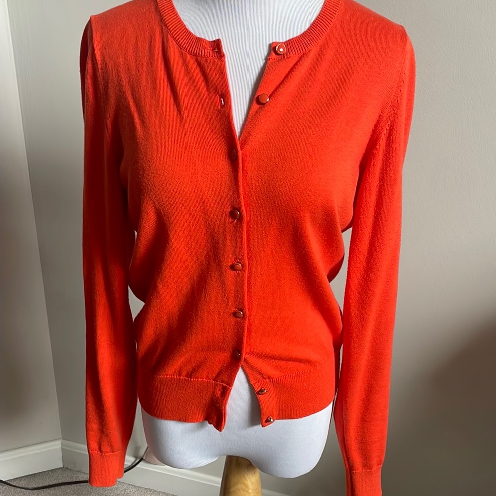 Banana Republic Factory Red Cardigan